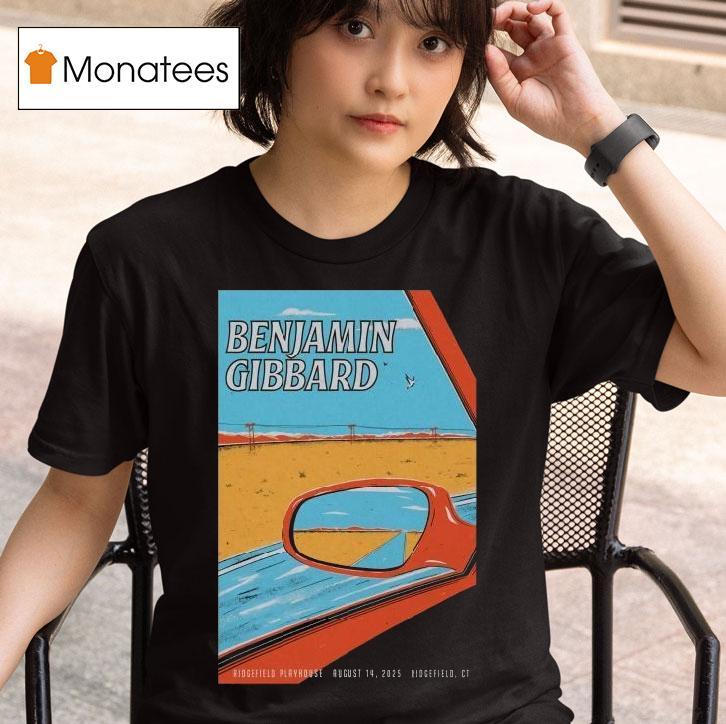 Benjamin Gibbard Ridgefield Playhouse, Ridgefield, Ct August 14, 2025 Shirt