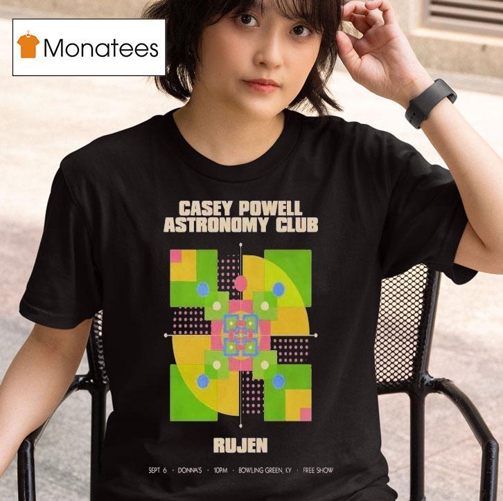 Casey Powell Astronomy Club Sept 6 2025 In Bowling Green Ky Shirt