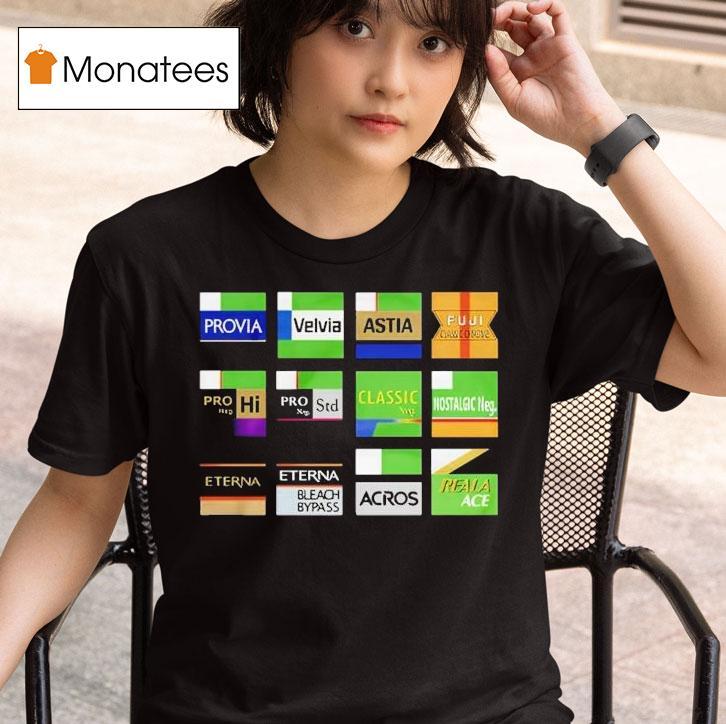 Fujifilm 20 Years Of Mch Film Simulations Shirt