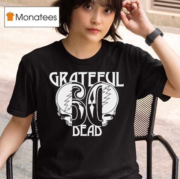 Grateful Dead 60th Anniversary Split Stealie Logo Shirt