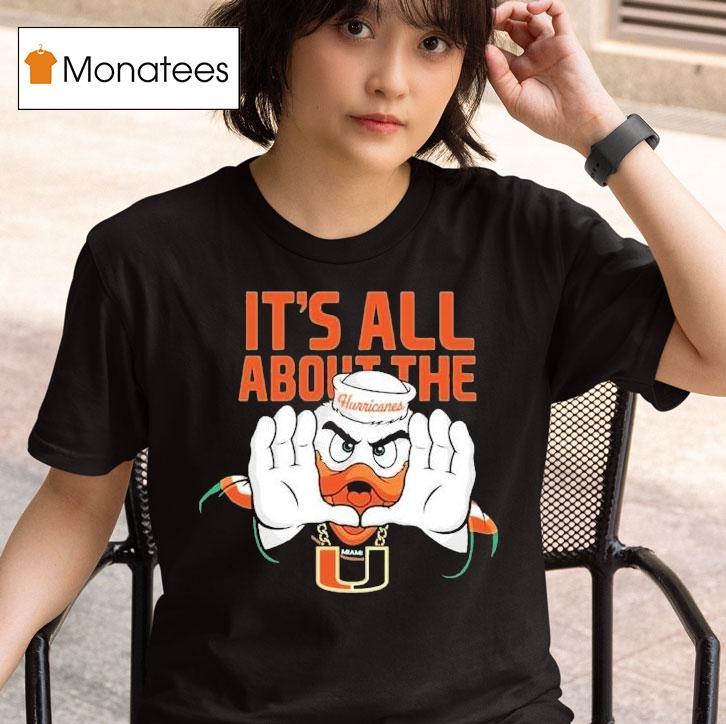 Miami Hurricanes It's All About The Flogrown Rally Mascot Shirt