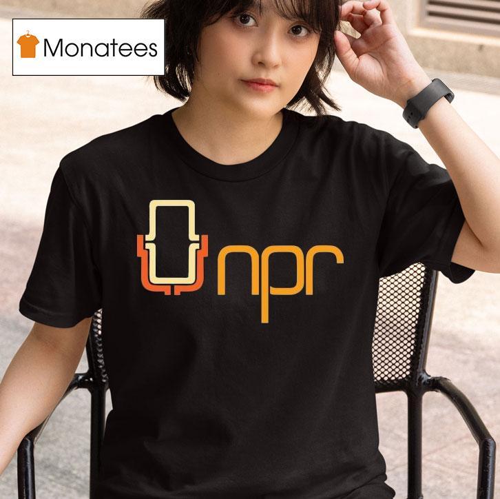 Npr 70's Mic Logo Shirt