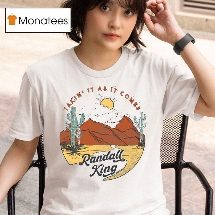 Randall King Takin' It As It Comes Desert Cactus Shirt