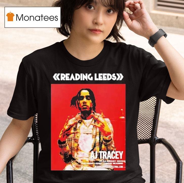 Reading And Leeds Festival 2025 On August 21 To August 24 Aj Tracey For England Friday Reading And Saturday Leeds Shirt