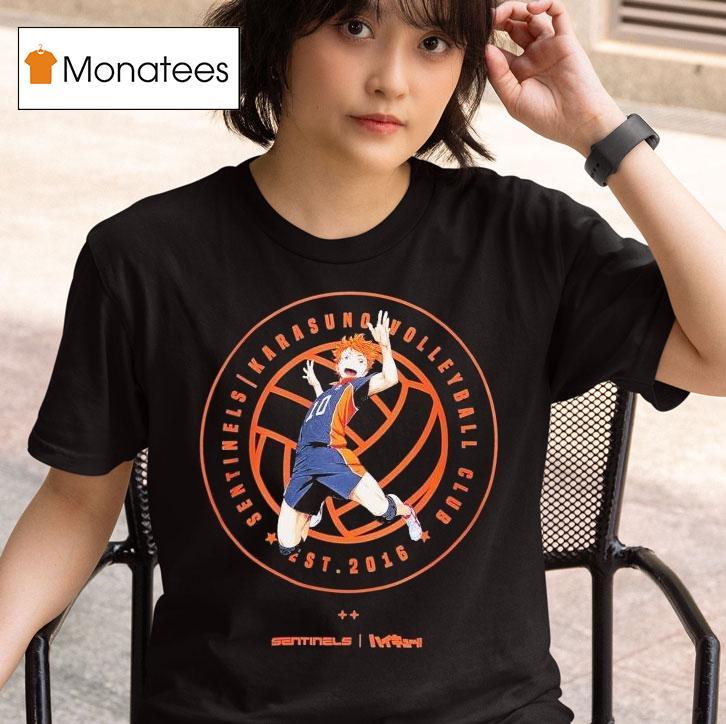 Sentinels Karasuno Volleyball Club Est 2016 Haikyuu Shirt