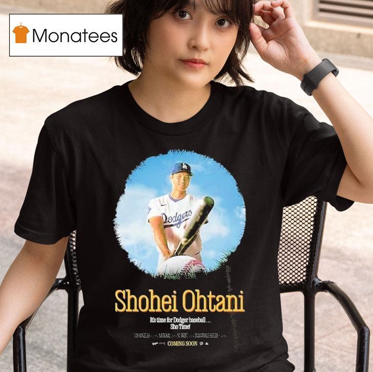 Shohei Ohtani Los Angeles Dodgers 44th Home Run Mlb Baseball 2025 It's Time Sho Time Shirt