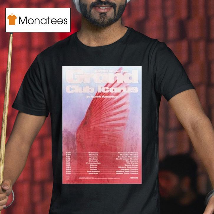 Artms World Grand Club Icarus In North America Tour 2025 Dates Shirt