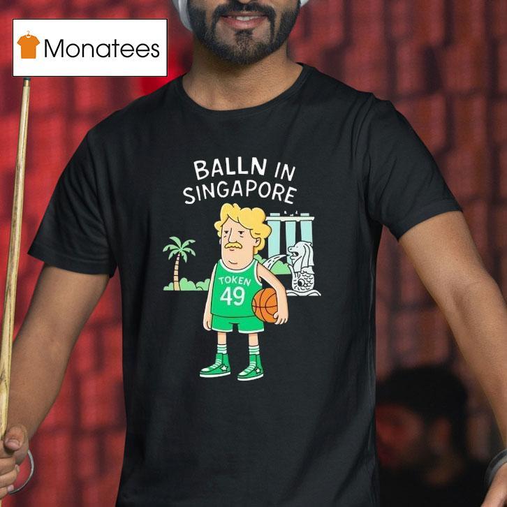 Balln In Singapore Token Basketball Shirt