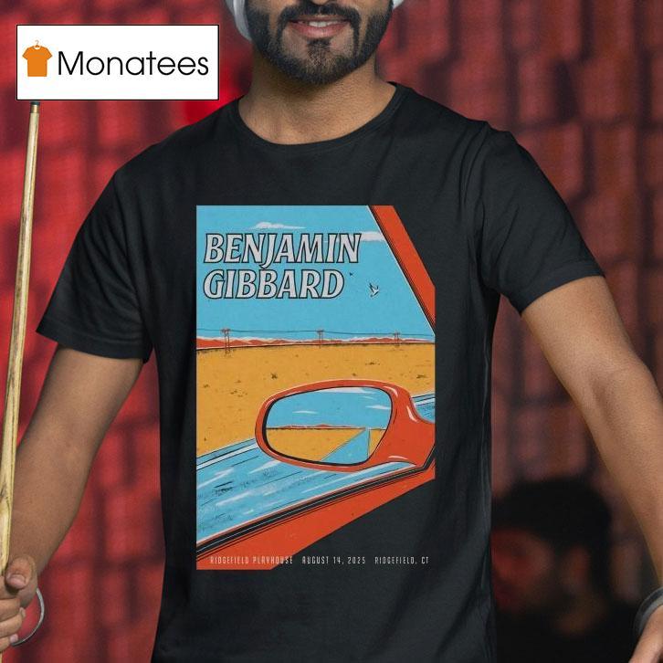 Benjamin Gibbard Ridgefield Playhouse, Ridgefield, Ct August 14, 2025 Shirt