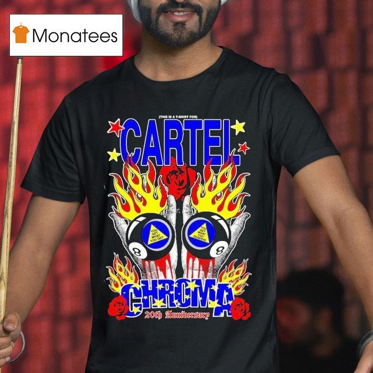 Cartel X Double Wonderful Chroma 20th Anniversary Date Tour Magic Ball 8 2025 Shirt