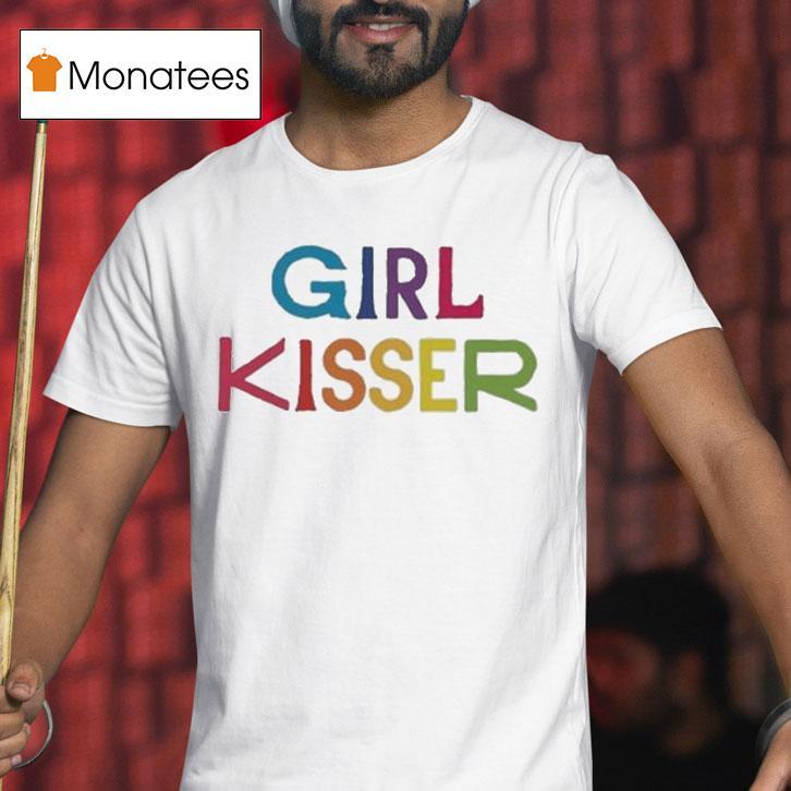 Girl In Red Girl Kisser Shirt
