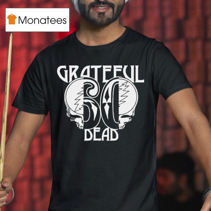 Grateful Dead 60th Anniversary Split Stealie Logo Shirt