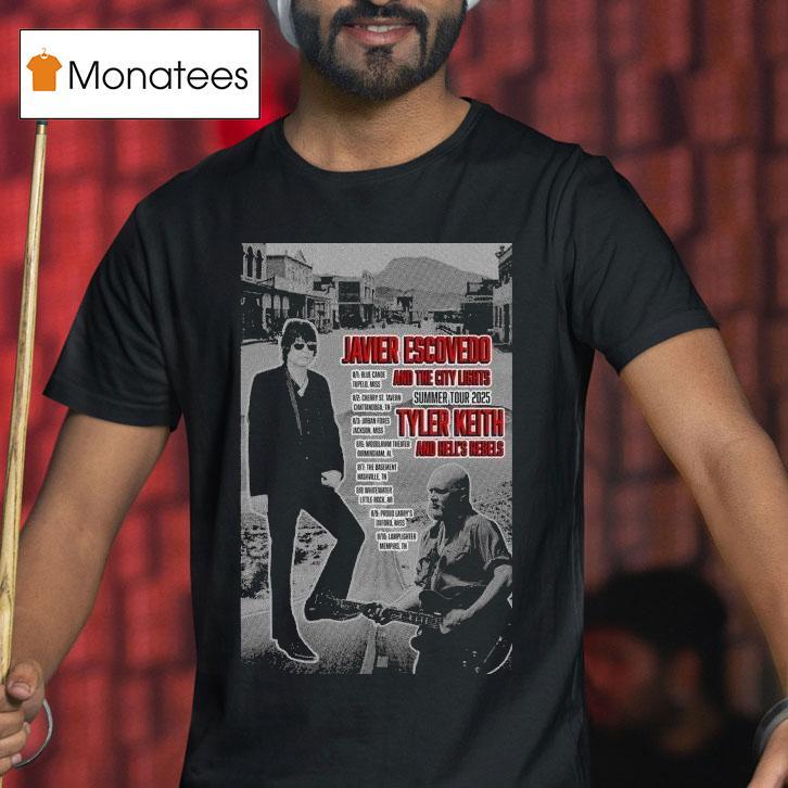 Javier Escovedo And The City Lights Summer Tour 2025 Shirt
