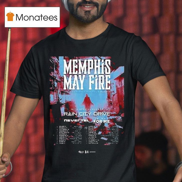 Memphis May Fire The Shapeshifter Tour 2025 Dates Part Ii Shirt