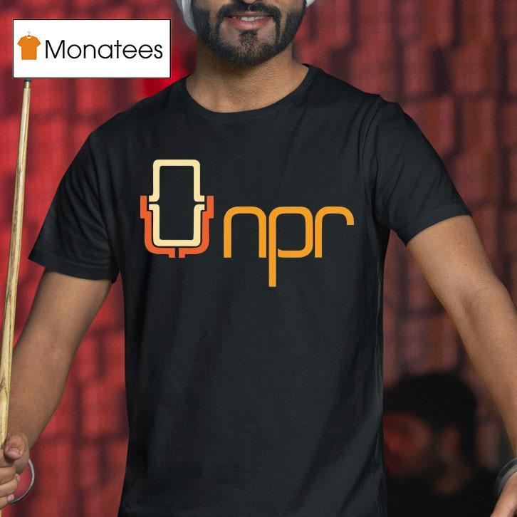Npr 70's Mic Logo Shirt