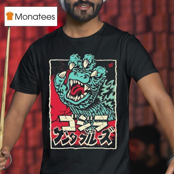 Santa Cruz Godzilla Hand Shirt
