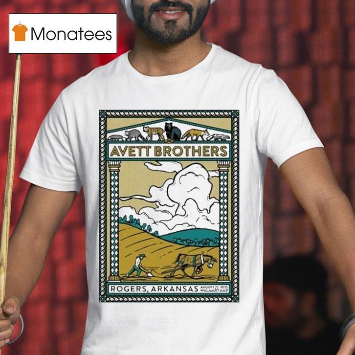 The Avett Brothers 08-22-2025 Tour Rogers, Arkansas Shirt
