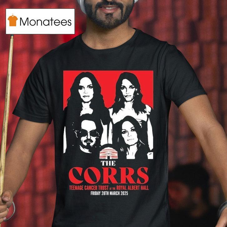 The Corrs Nage Cancer Trust At The Royal Albert Hall Friday 28th March 2025 Shirt