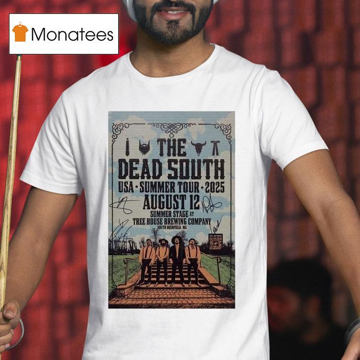 The Dead South Usa Summer Stage Tree House Brewing Company Tour Sept 2025 Shirt