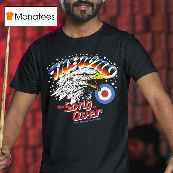 The Who The Song Is Over North America 2025 Farewell Tour Eagle Shirt