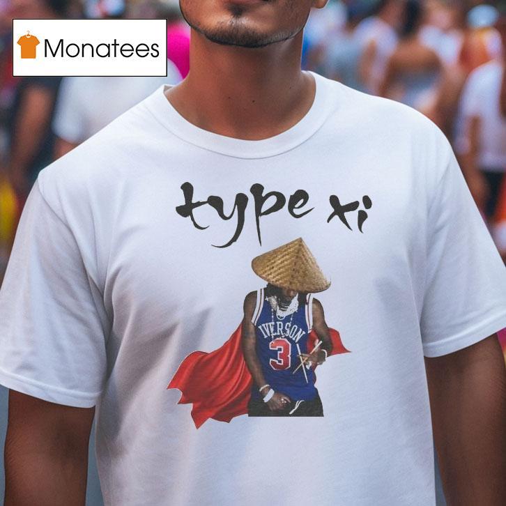 Allen Iverson Type Xi Shirt