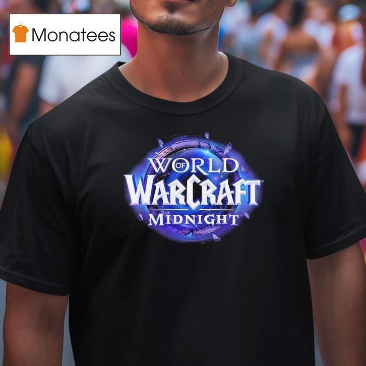Blizzard World Of Warcraft Midnight Logo Shirt