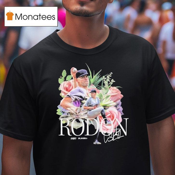 Carlos Rodon New York Yankees Floral Shirt