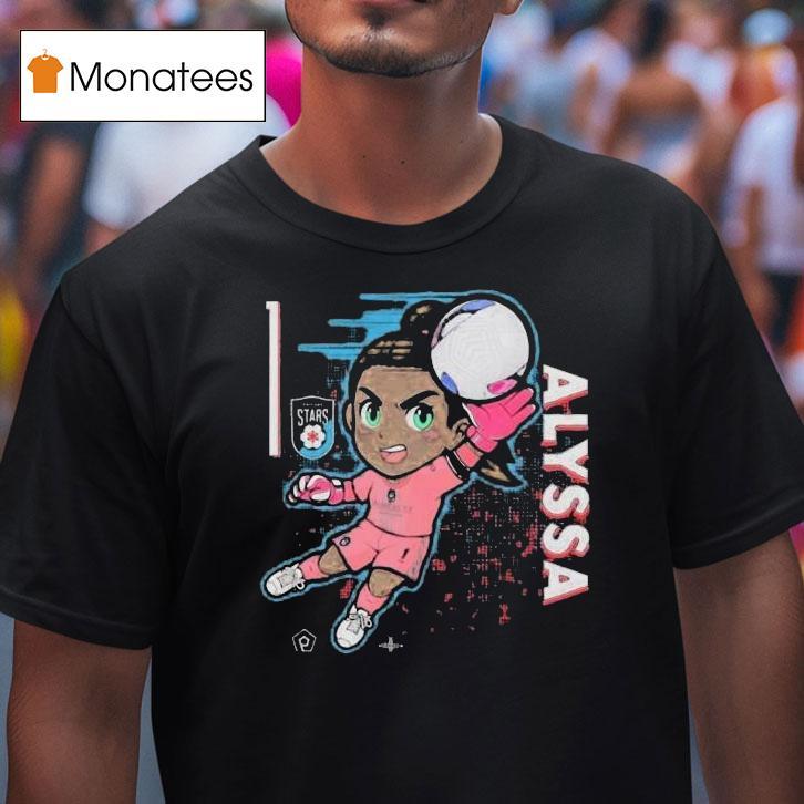 Chicago Stars Alyssa Naeher Caricature Shirt