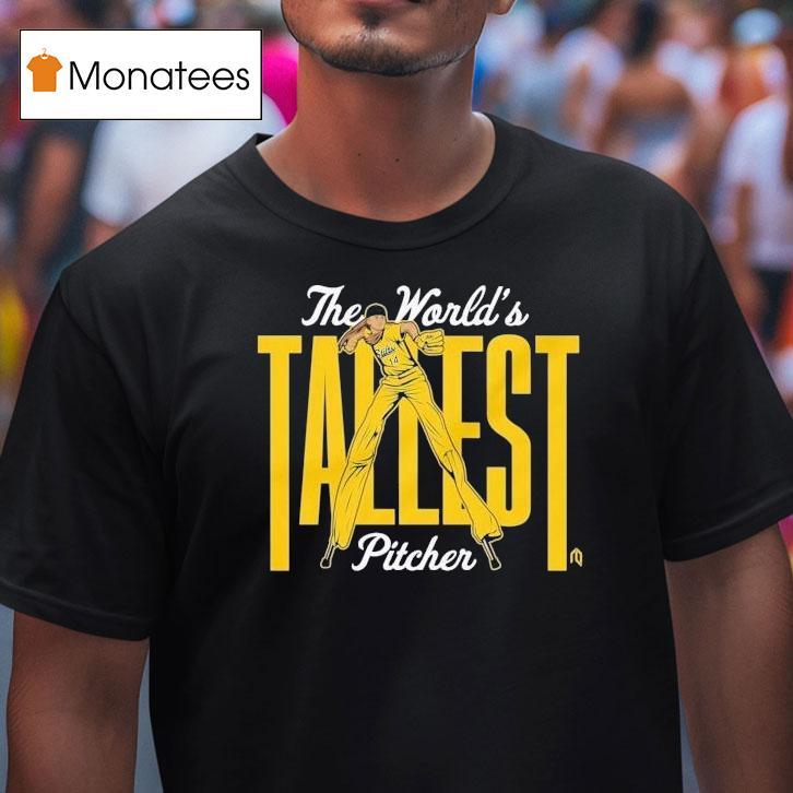 Dakota Albritton The World's Tallest Pitcher Savannah Bananas Shirt
