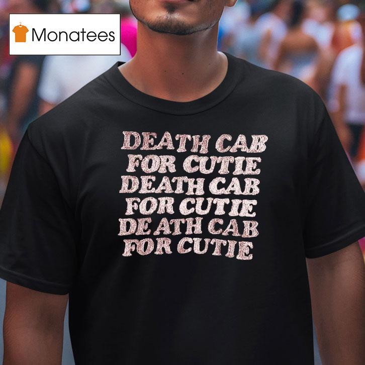 Death Cab For Cutie Crayon Shirt