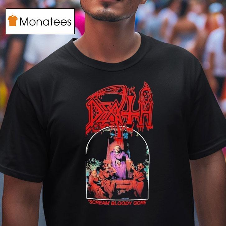 Death Scream Bloody Gore Shirt