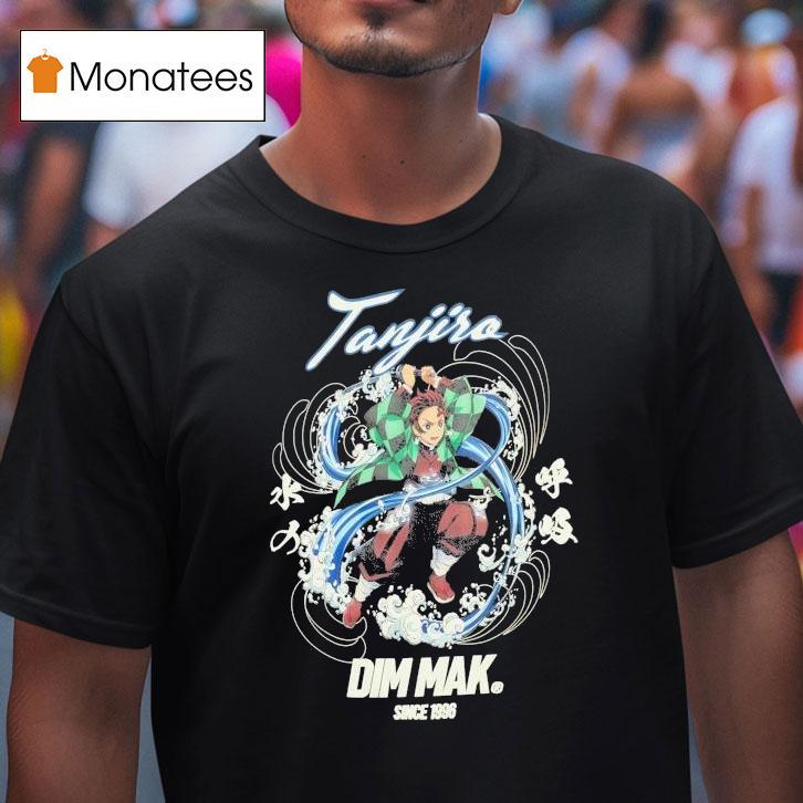 Dim Mak X Demon Slayer Tanjiro Souvernir Since 1996 Shirt