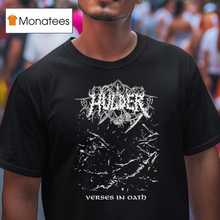 Hulder Verses In Oath Tour Shirt