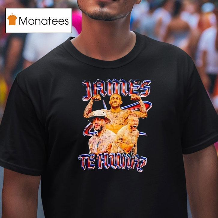 James Te Huna Mma Graphic Shirt