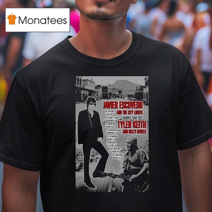 Javier Escovedo And The City Lights Summer Tour 2025 Shirt