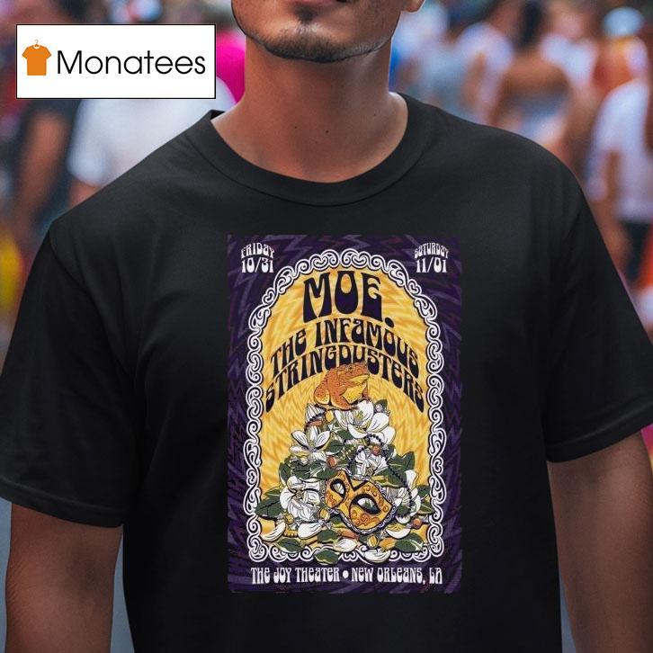 Moe The Joy Theater New Orleans, La Live Oct 31-nov 1 2025 Shirt
