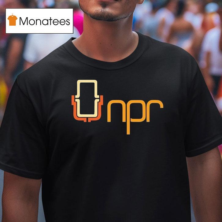 Npr 70's Mic Logo Shirt