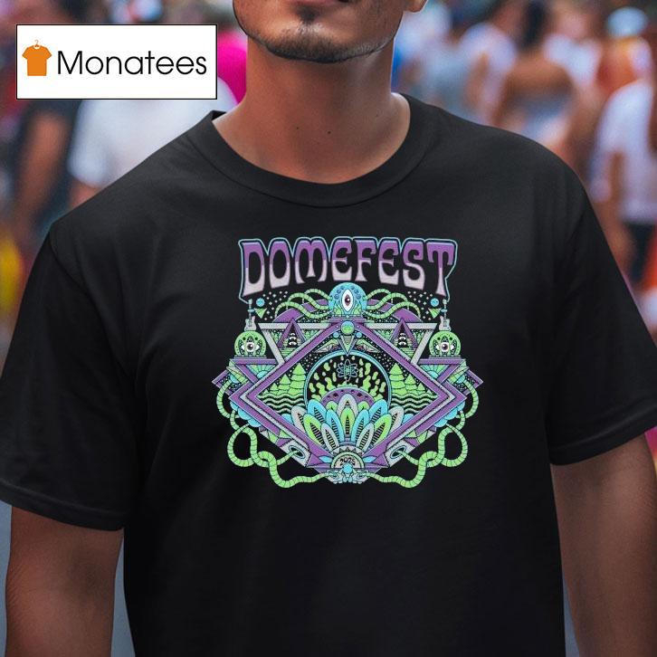 Pigeons Playing Ping Pong Domefest Energy 2025 Shirt