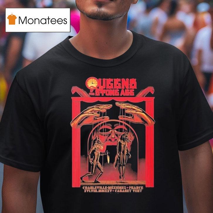 Queens Of The Stone Age The End Is Nero Tour At Cabaret Vert Festival On August 16 2025 Charleville Mezieres France Shirt