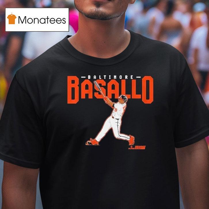 Samuel Basallo Slugger Swing Shirt