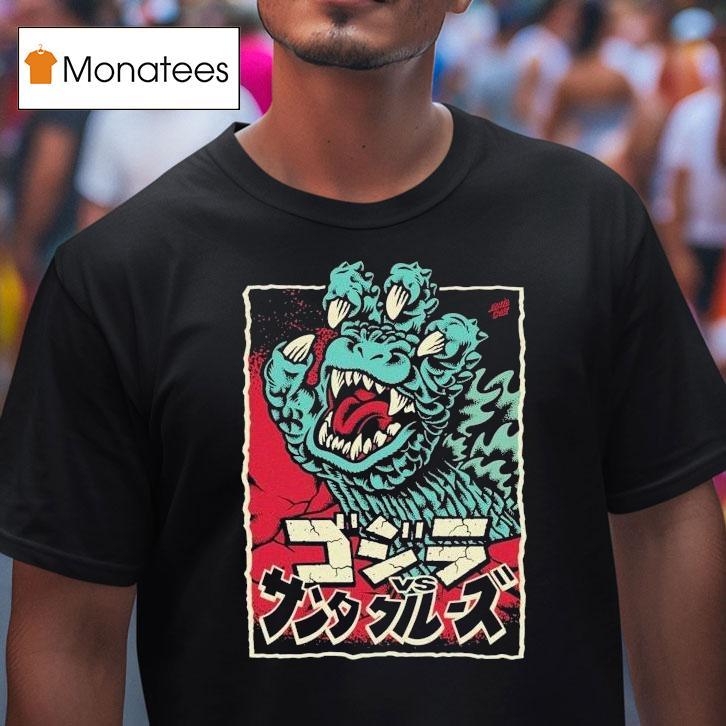 Santa Cruz Godzilla Hand Shirt