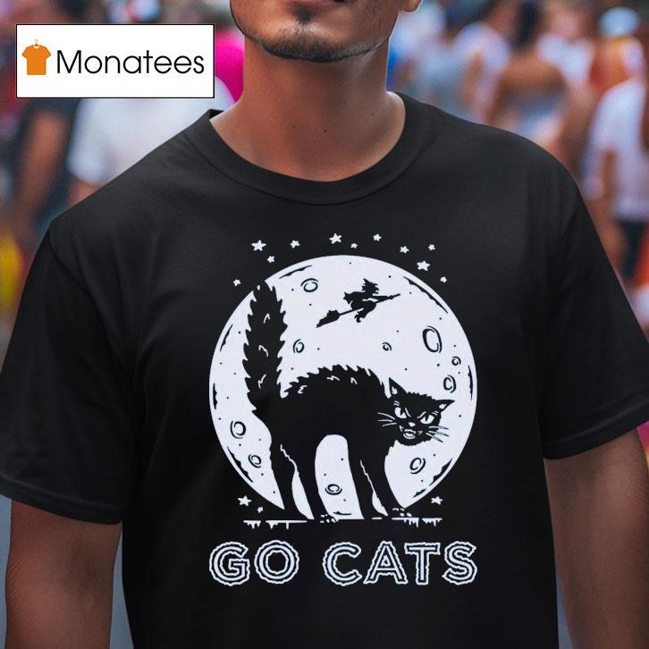 Scary Go Cats Halloween Shirt