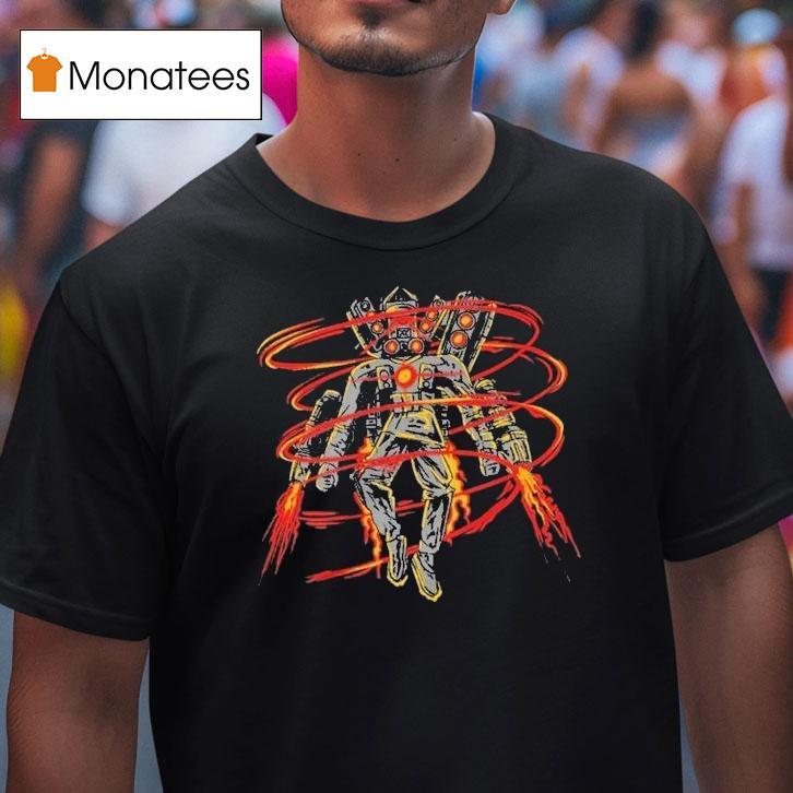 Skibidi Toilet Titan Speakerman Cyclone Shirt