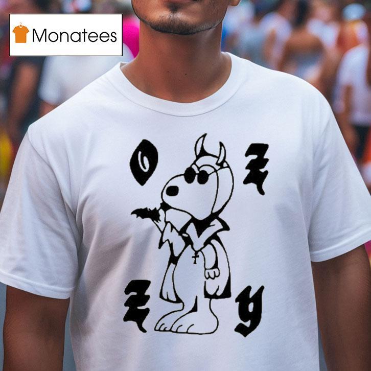 Snoopy X Chinacat Ozzy Osbourne Bat Shirt