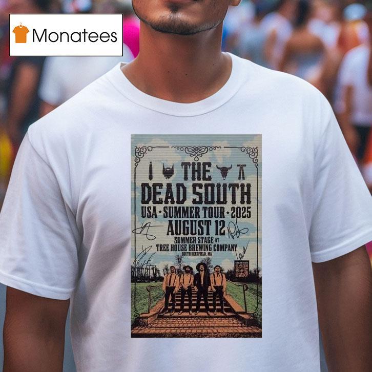 The Dead South Usa Summer Stage Tree House Brewing Company Tour Sept 2025 Shirt