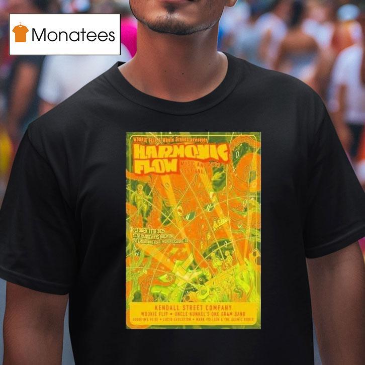 The Harmonic Flow Music And Arts Festival At Strangeways Brewing On October 11 2025 Shirt
