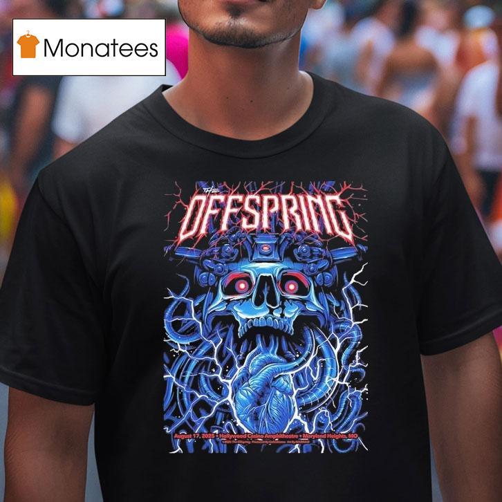 The Offspring Maryland Heights Missouri Concert At Hollywood Casino Amphitheatre On August 17 2025 Shirt