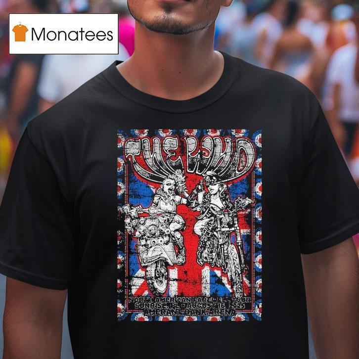 The Who Sunrise Florida At Amerant Bank Arena On August 16 North American Farewell Tour 2025 Shirt