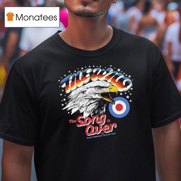 The Who The Song Is Over North America 2025 Farewell Tour Eagle Shirt