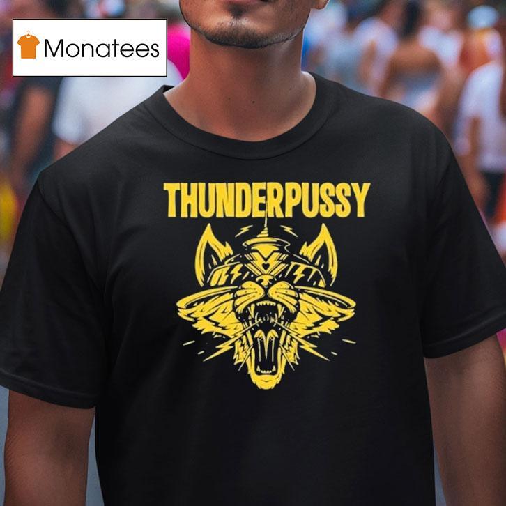 Thunderpussy Cat Head Shirt
